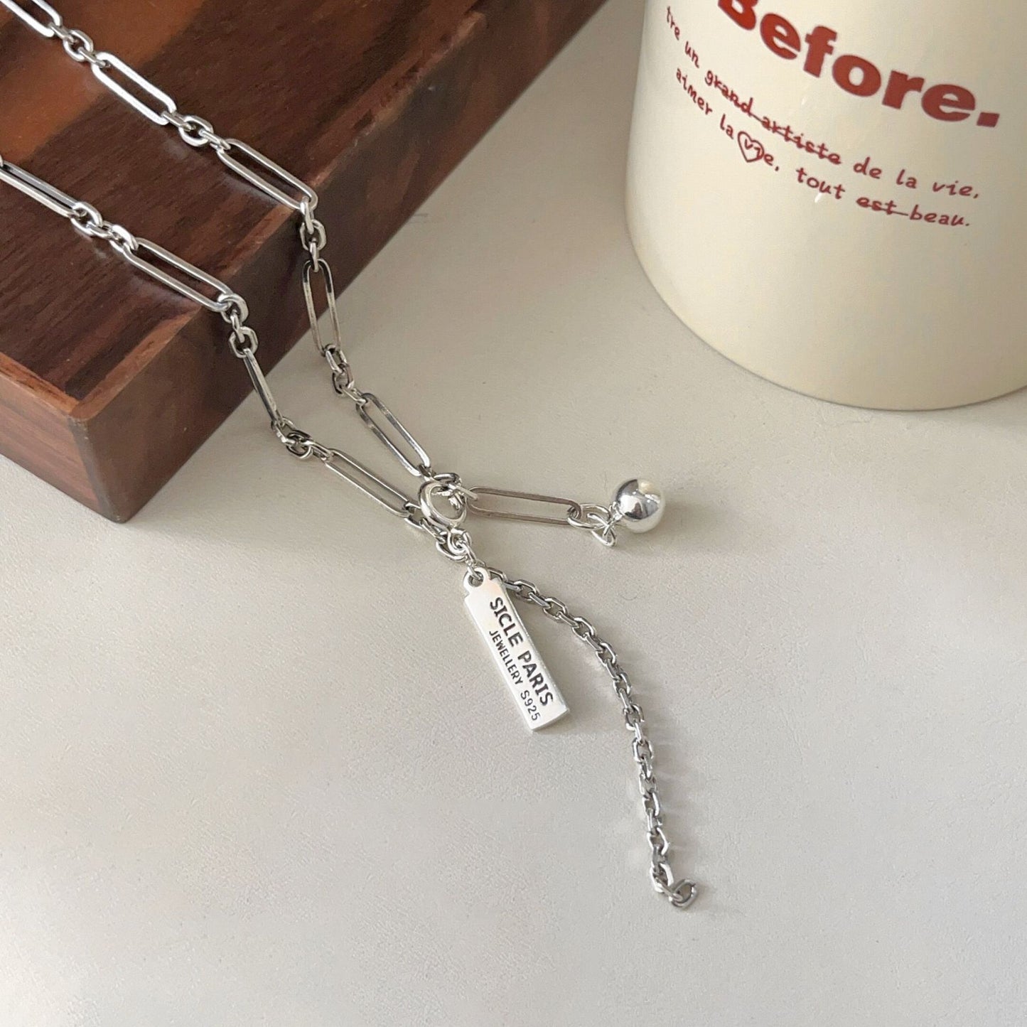 Women's Sterling Sier Live Fashionable Long Collection Necklaces