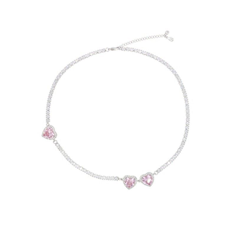 Les fans de luxe simples et légers adorent les colliers complets avec chaîne de clavicule