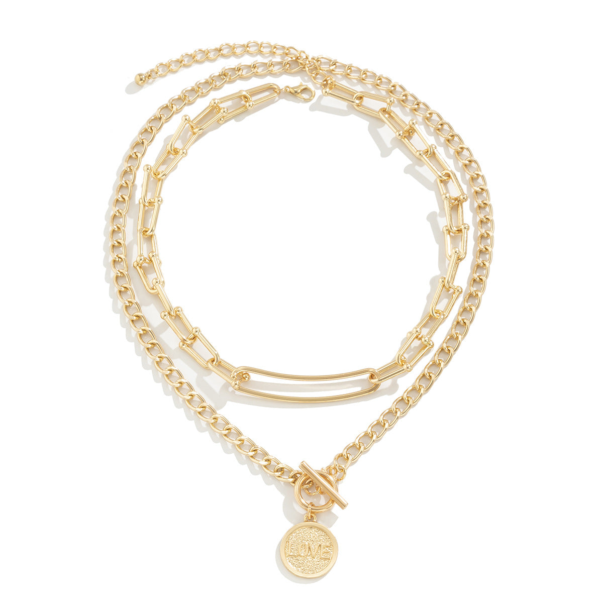 Letters Pendant Neck Accessories Niche Bag Necklaces