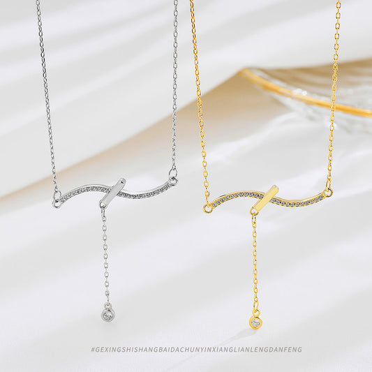 Diamond Temperamental Minority High-grade Ornament Light Necklaces