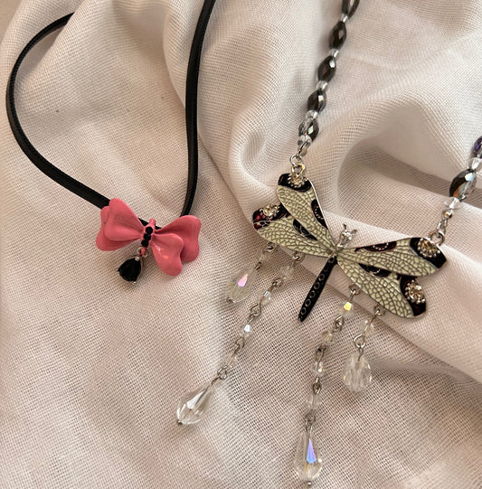 Dragonfly Hot Asian Culture Sweet Cool Guy Necklaces