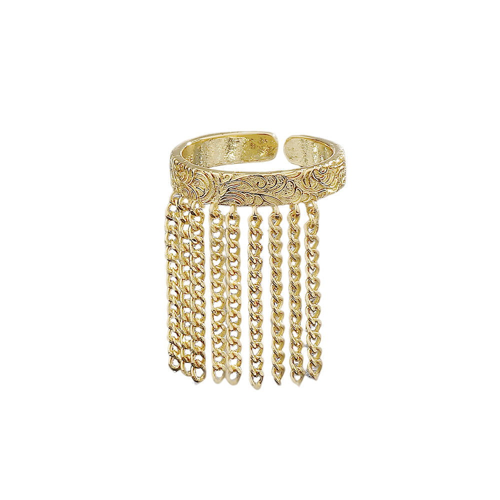 Personalisierte und übertriebene, vergoldete Minderheitenringe