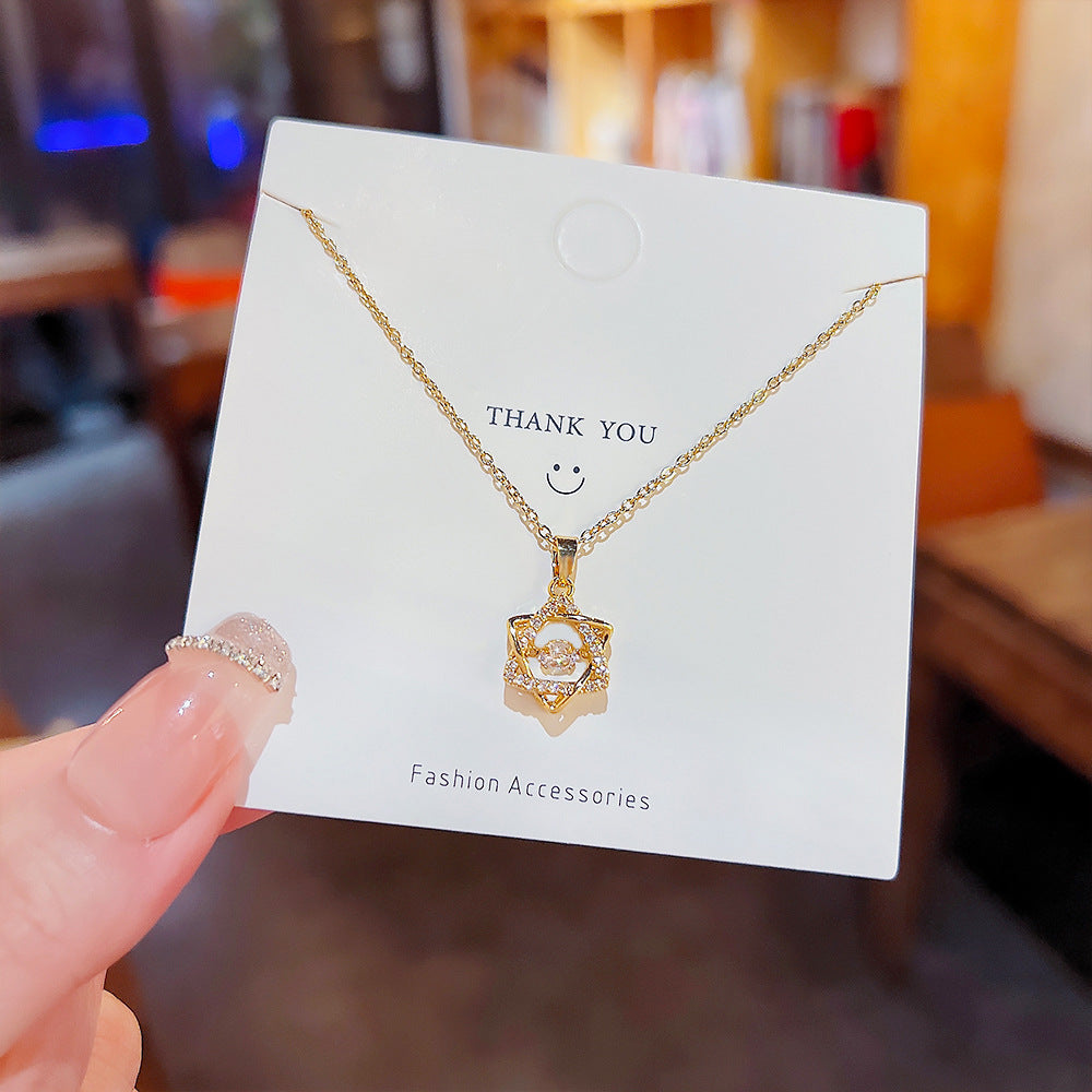 Colliers de niche de luxe simples et légers de style coréen pour femmes