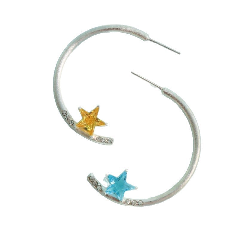 Women's Face Easy To Match Ear Minority Simple Personality High-grade Vacation Earrings