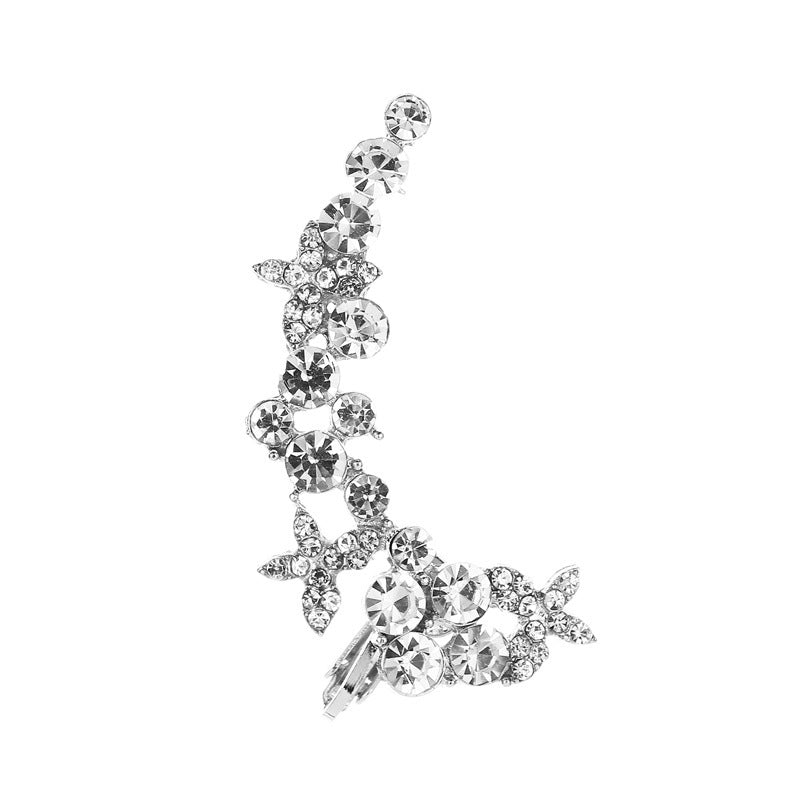Temperament Butterfly Flower Single Hipster Catwalk Night Ear Clip