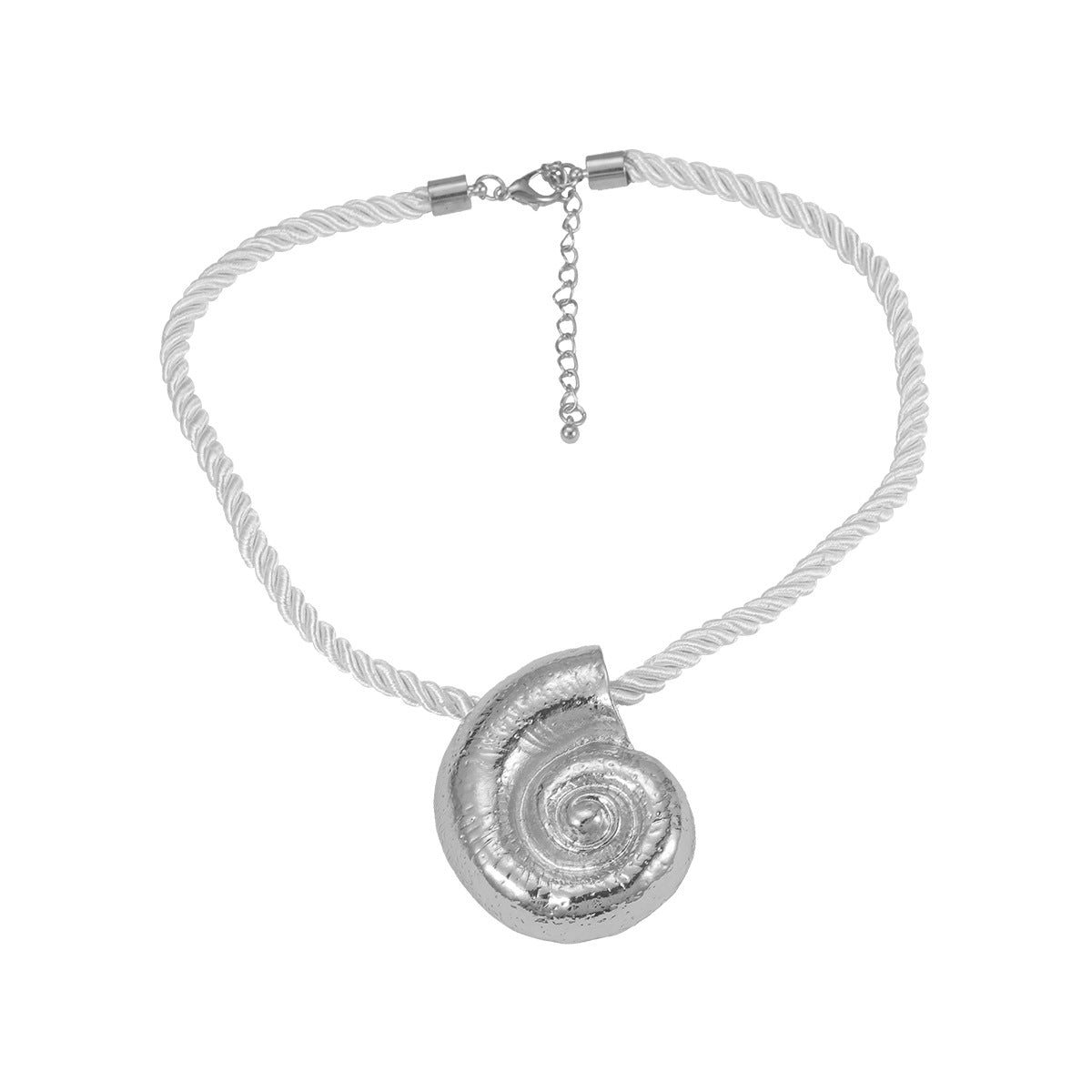 Beach Vacation Style Conch Alloy Female High Necklaces