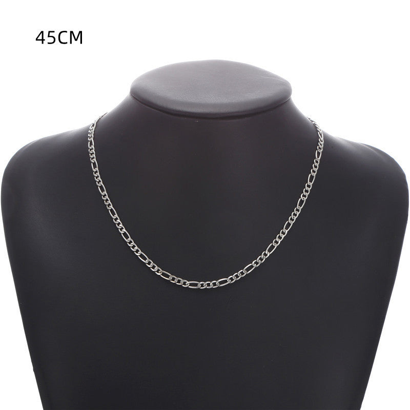 Men's Personality Fashion Gold Chain Simple Ornament Necklaces