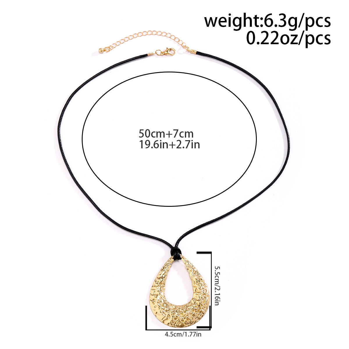 Women's Personality Heart-shaped Hollow Pendant For Simple Necklaces