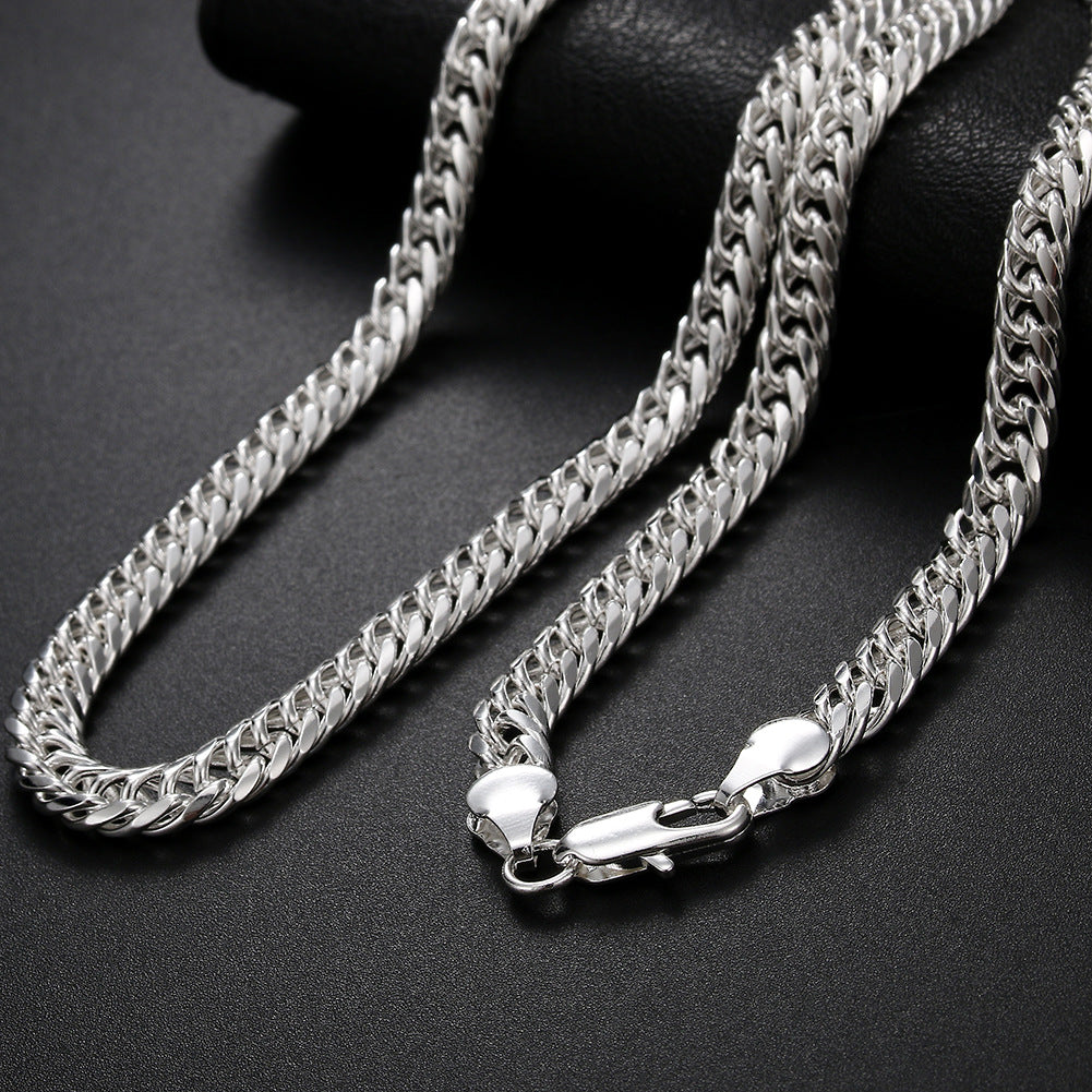 Lot mixte coréen Sier bijoux Boutique mode colliers complets