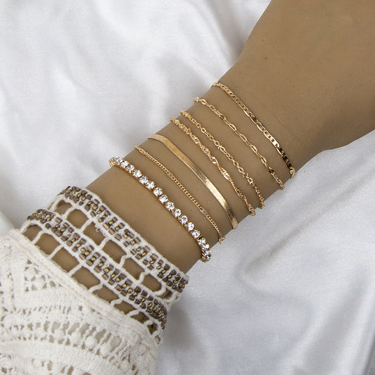Women's Niche Design Metal Simple Elegant Bracelets