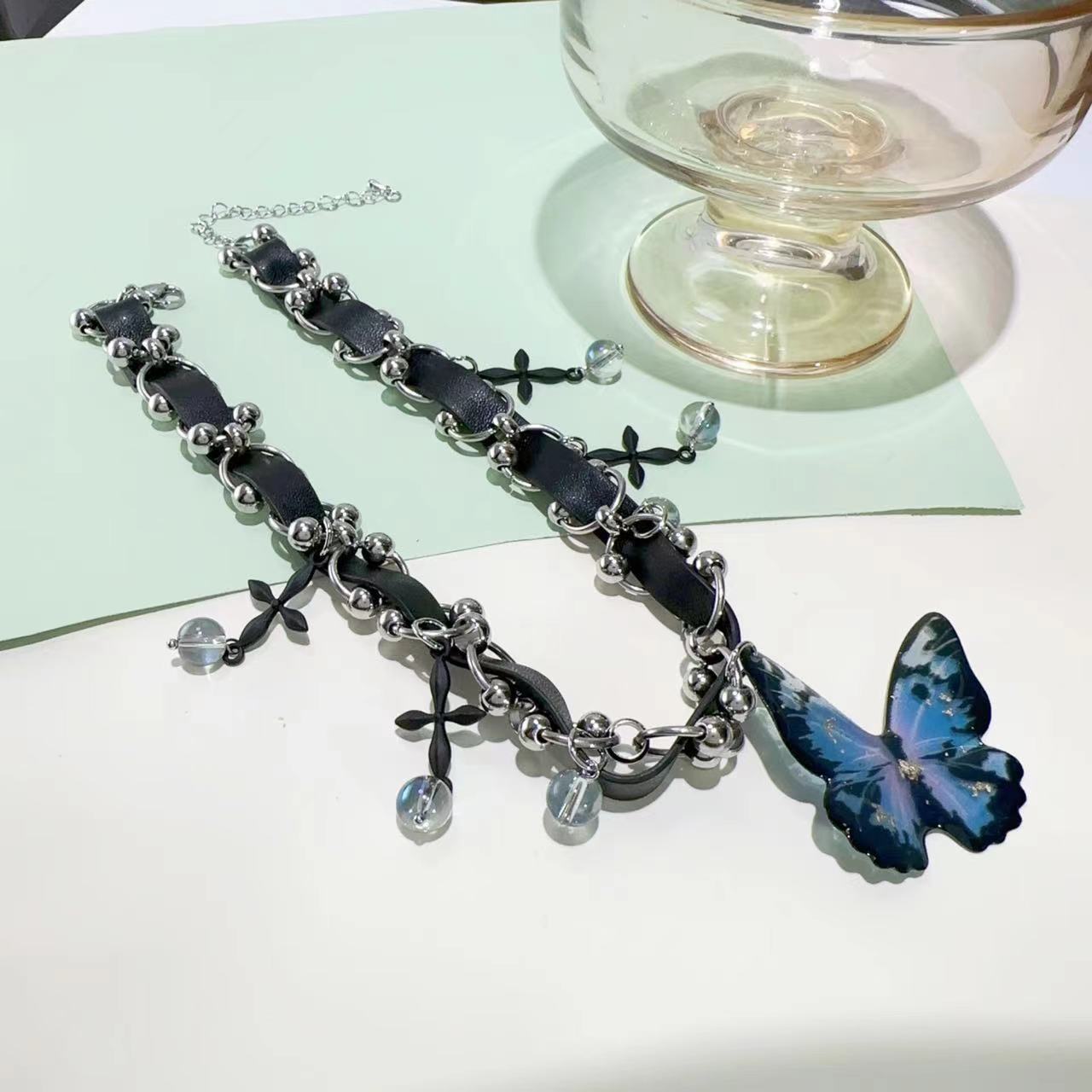 Butterfly Subculture Collar Female All Match Necklaces