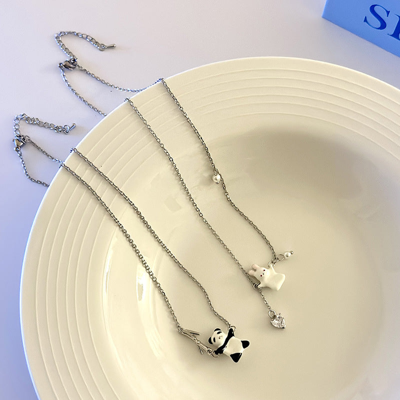 Cute Clavicle Chain Personalized Minority Design Necklaces
