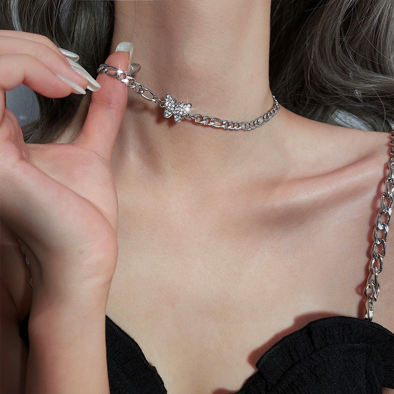 Style Titane Acier Colliers de mode de luxe abordables