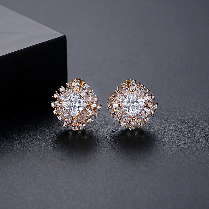 Zircon Korean Style Fashion Commuter Super Rings