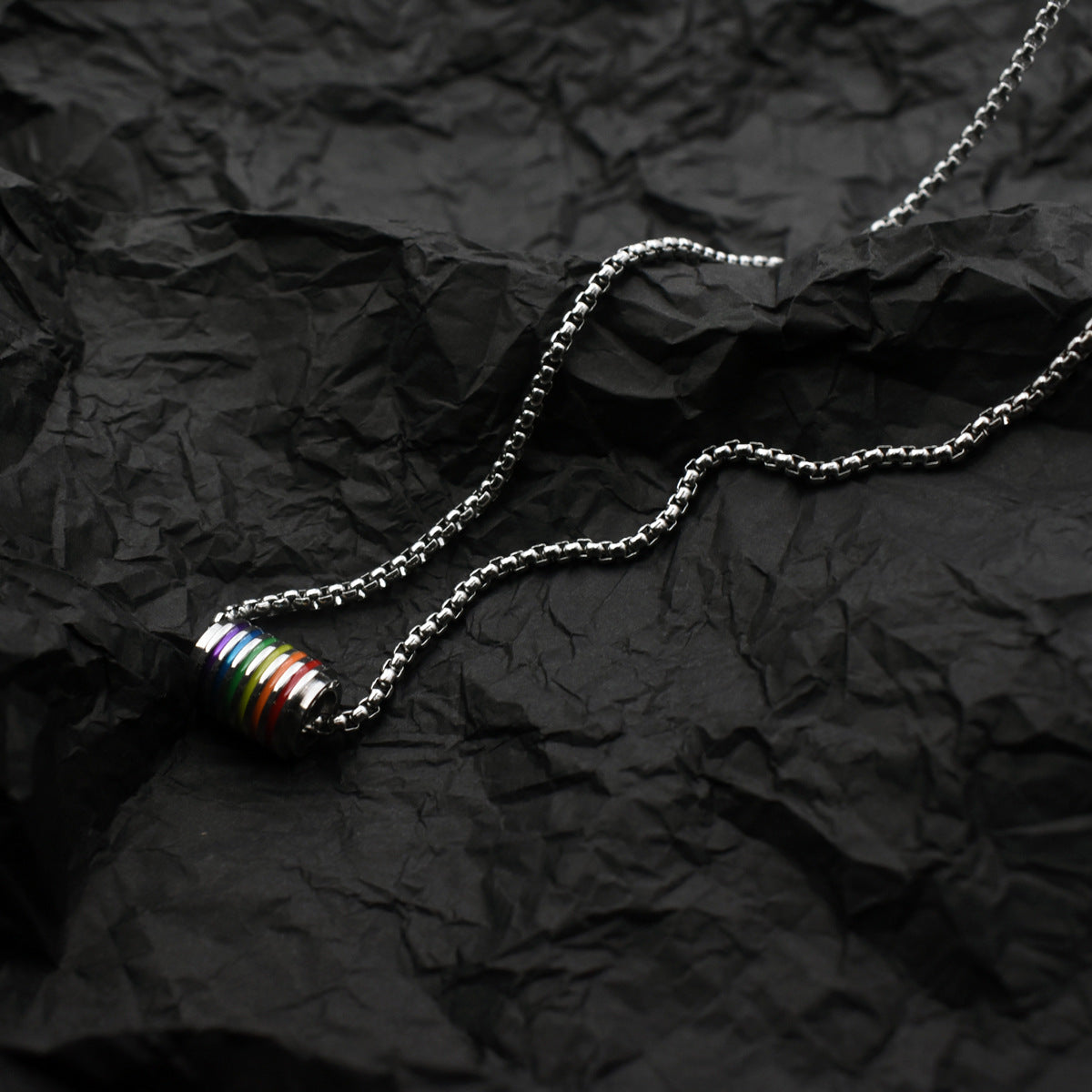 Femmes et hommes et perles et pendentifs hip hop à la mode colliers de pull froid