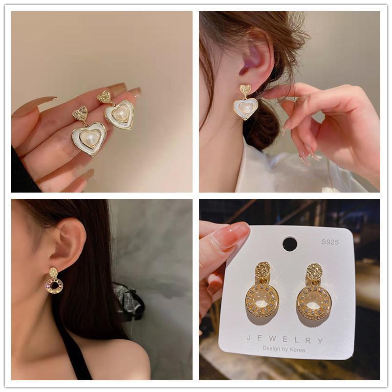 Zircon Elegant Simple Fashion Style Female Earrings