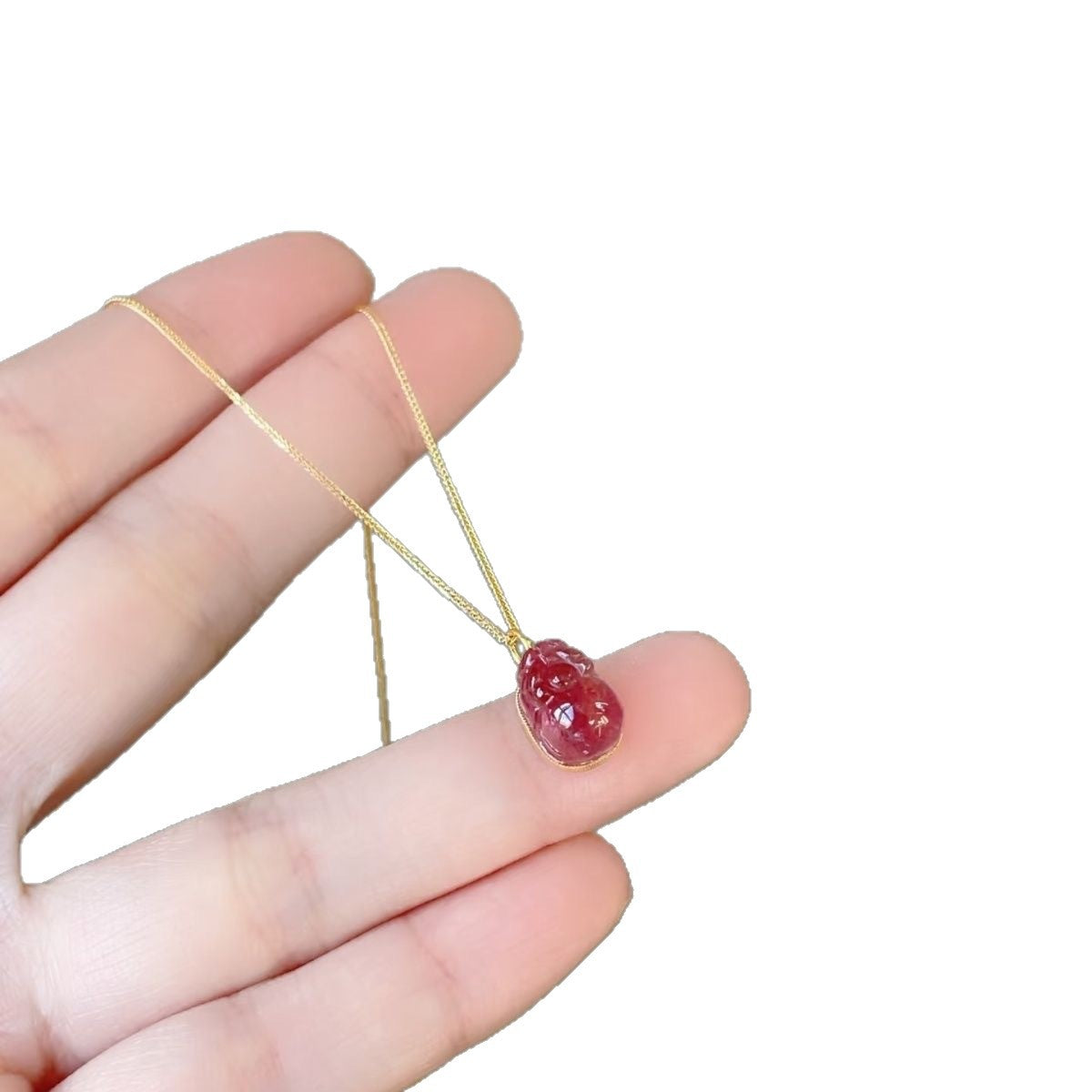 Chinese Style Gourd National Niche Light Luxury High-grade Sweet Gentle Necklaces