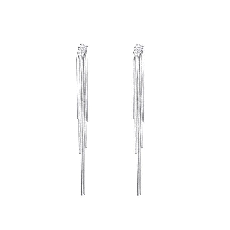 Sterling Sier Tassel Trendy Elegant Personalized Rings