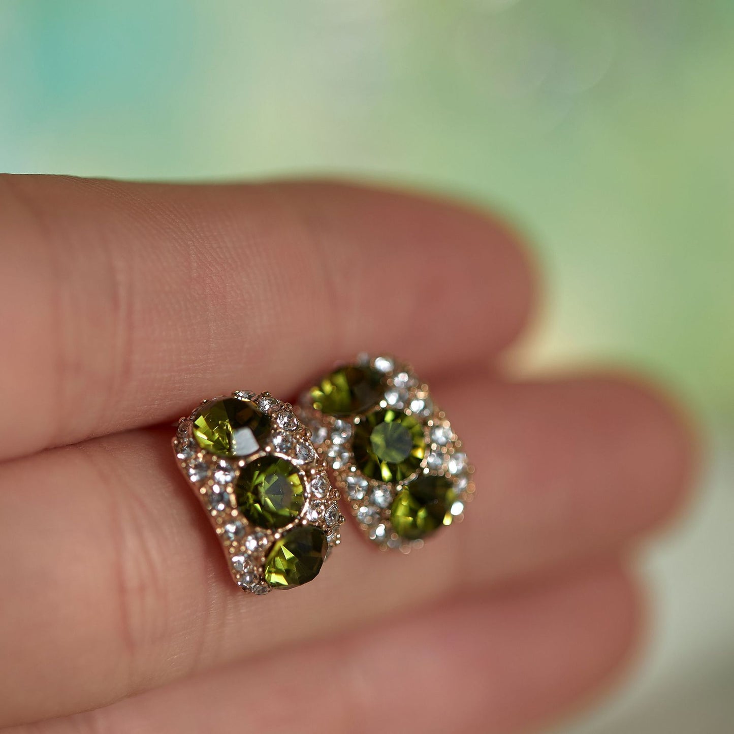 Bobine de moustique à Clip blanc quotidien en Zircon, sans boucles d'oreilles
