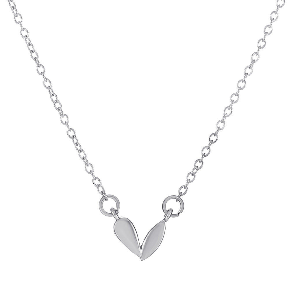 V-shaped Female Pendant Retro Fashion Elegance Necklaces
