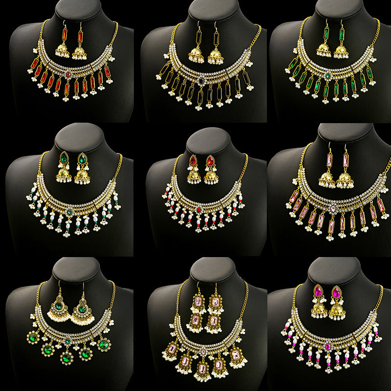 Chaîne de clavicule de style bohème, colliers exagérés et personnalisés