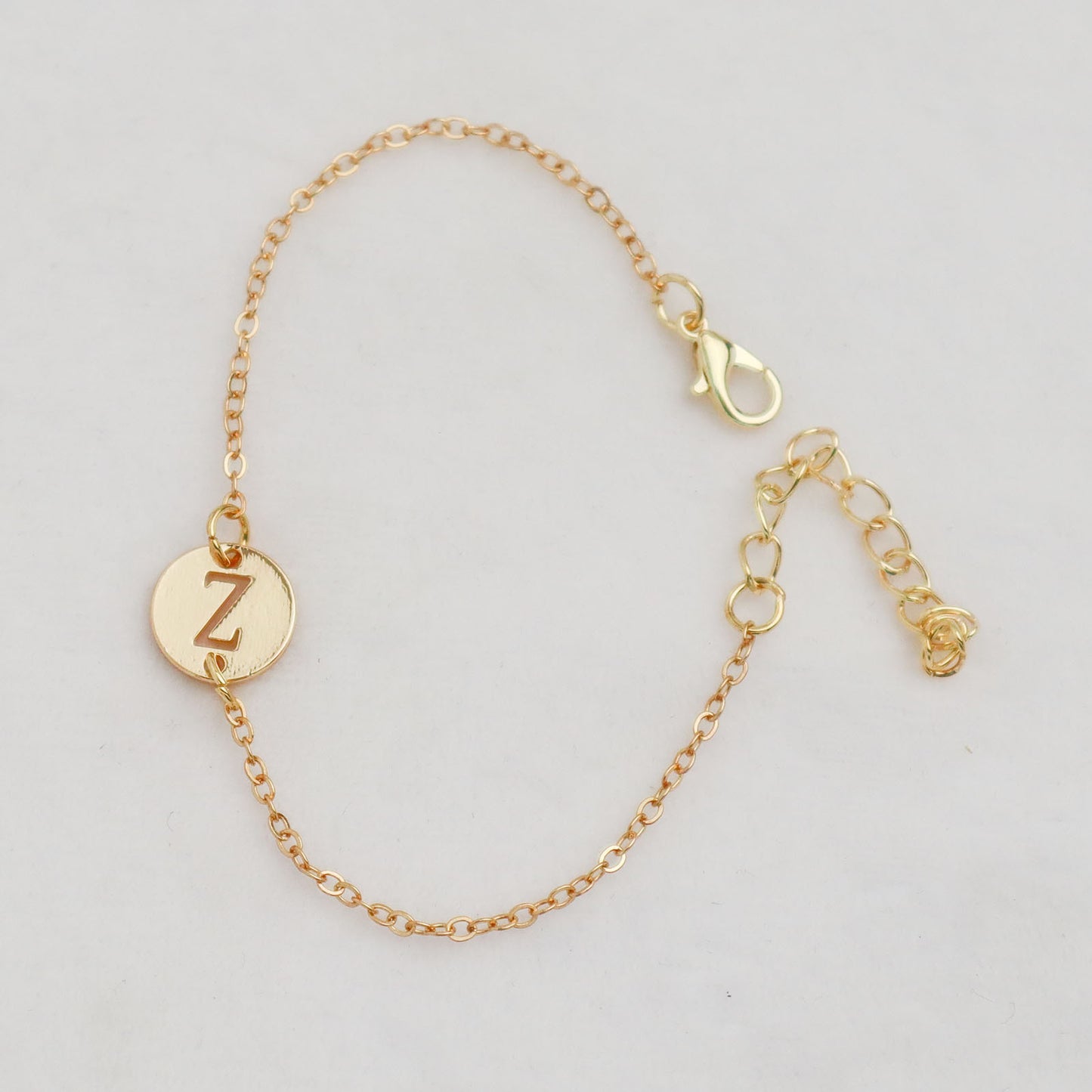 Women's Hollow Circle Letter Name Jewelry Trend Bracelets