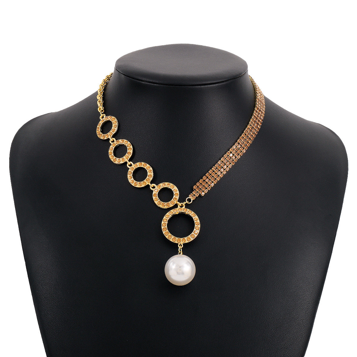 Luxury Style Minority Fashion Clavicle Imitation Pearl Necklaces