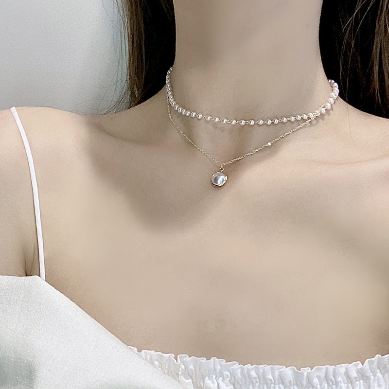 Simple Graceful Personality Design Sweet Lady Necklaces
