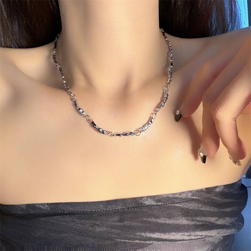 Petits morceaux de colliers de hanche féminins Sier