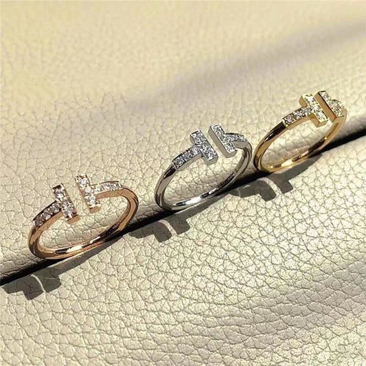 Affordable Luxury Pairs Open Couple Fashion Rings
