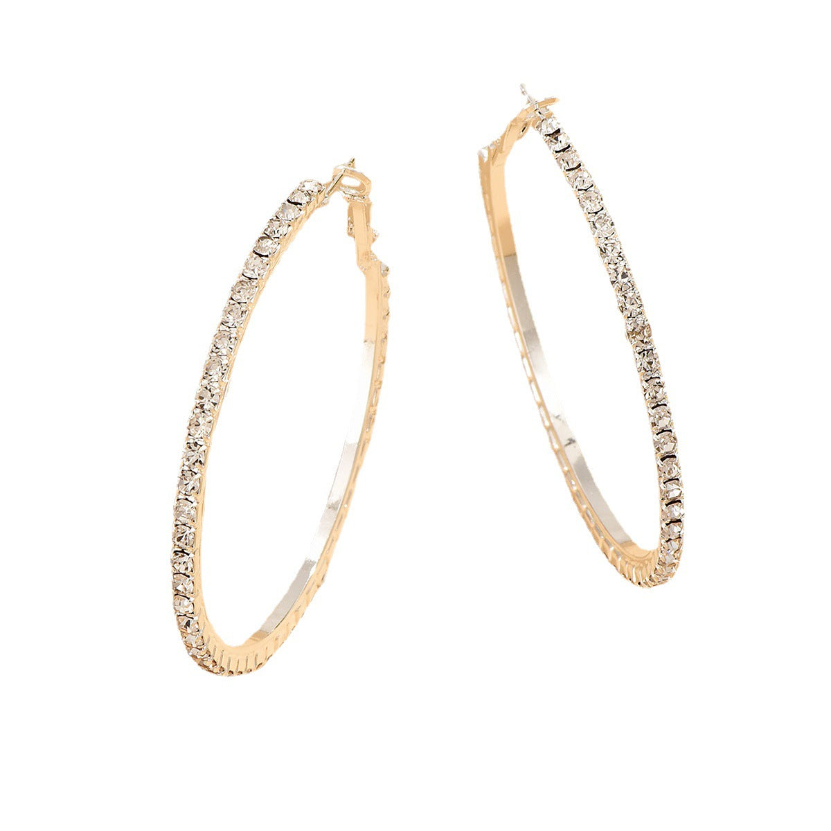 Women's Hot Jewelry Fashion Popular Sier Diamond Earrings