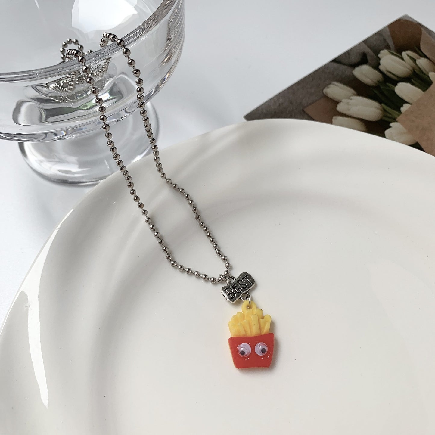 Women's & Men's & Fun Cute Wild Simple Ball Bead Necklaces