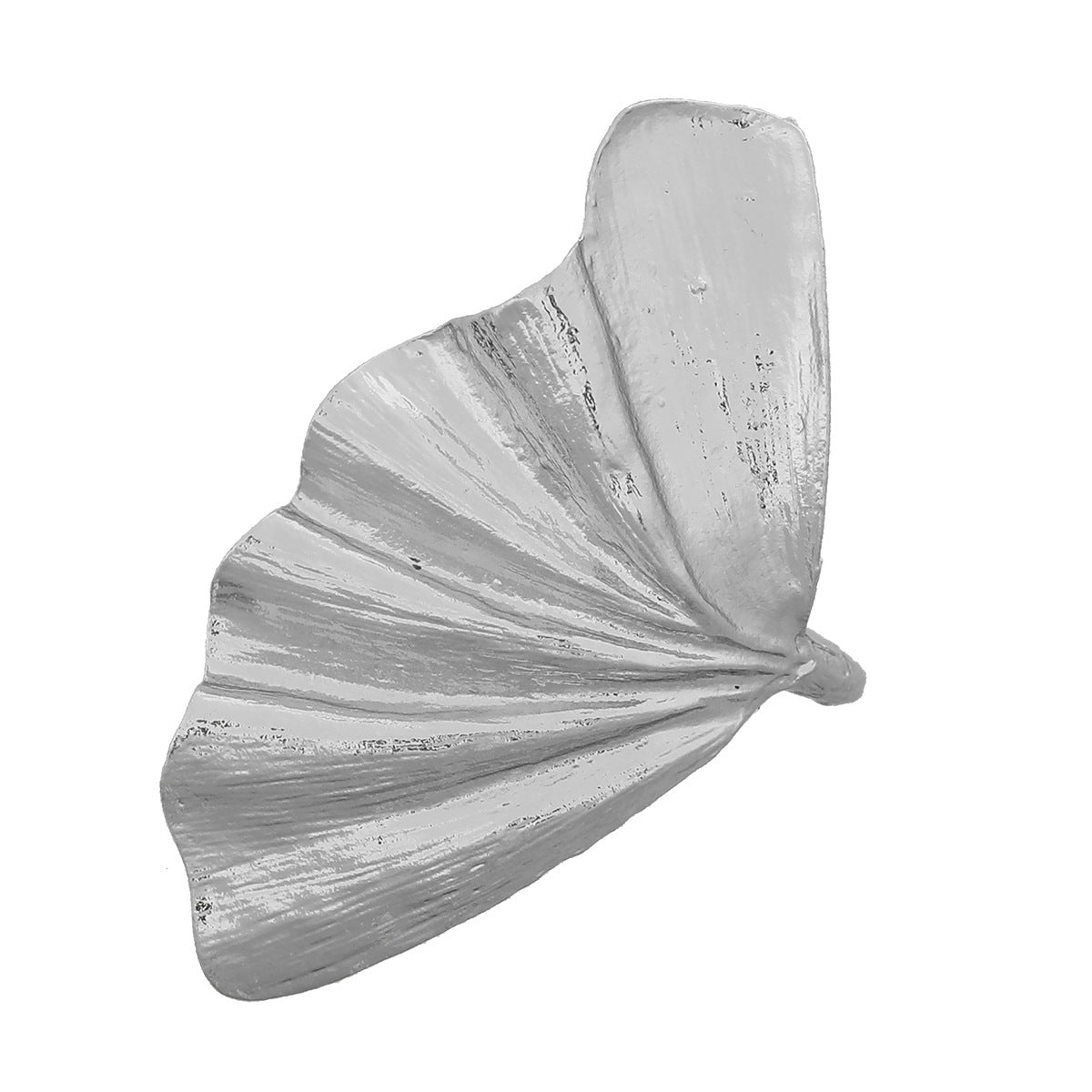 Alloy Flower Female Trendy Metal Leaf Rings