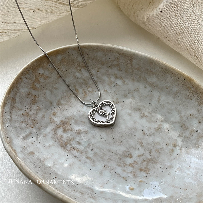 Female Light Luxury Minority Clavicle Chain Design High Necklaces