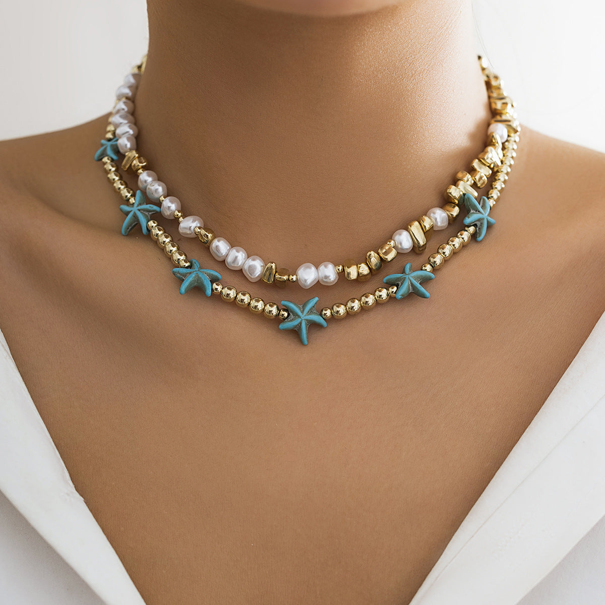 Bead Beach Marine Accessories Wild Starfish Necklaces
