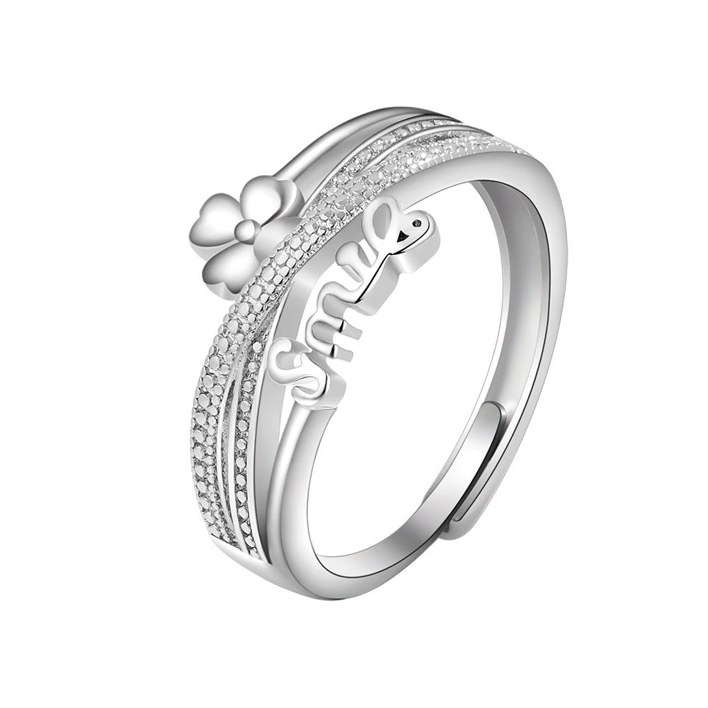 Intelligente Glücksperlen, leichte, luxuriöse, exquisite Ringe