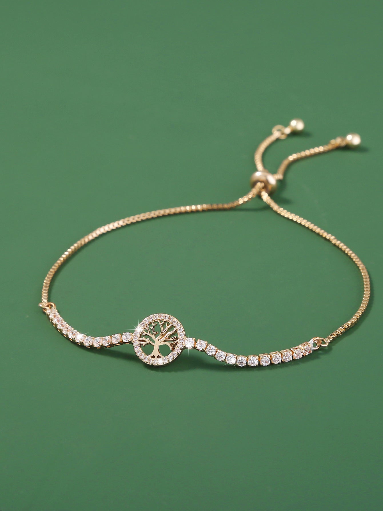 Damen-Armbänder im trendigen, verstellbaren, erschwinglichen Luxus-Stil mit Mikro-Intarsien aus Zirkon