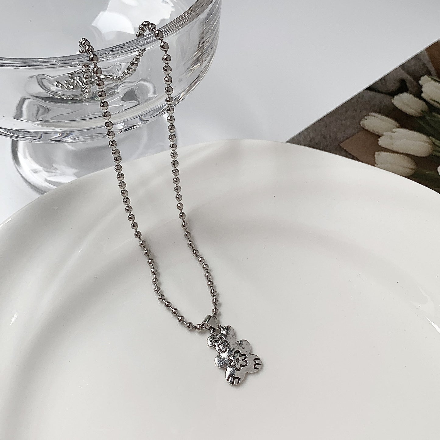 Women's & Men's & Fun Cute Wild Simple Ball Bead Necklaces