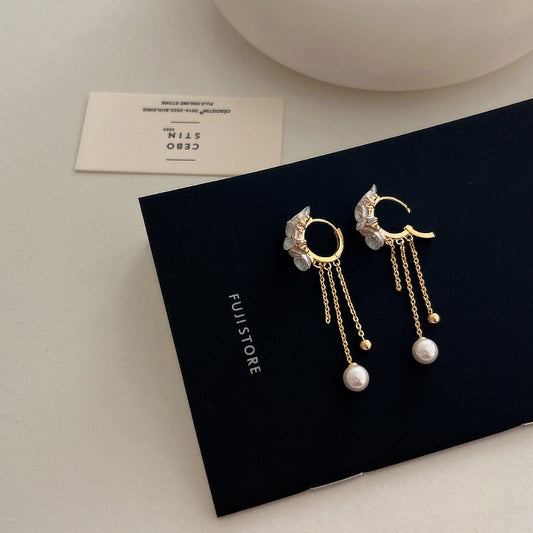 Women's Tassel For Design Retro Personality And Earrings