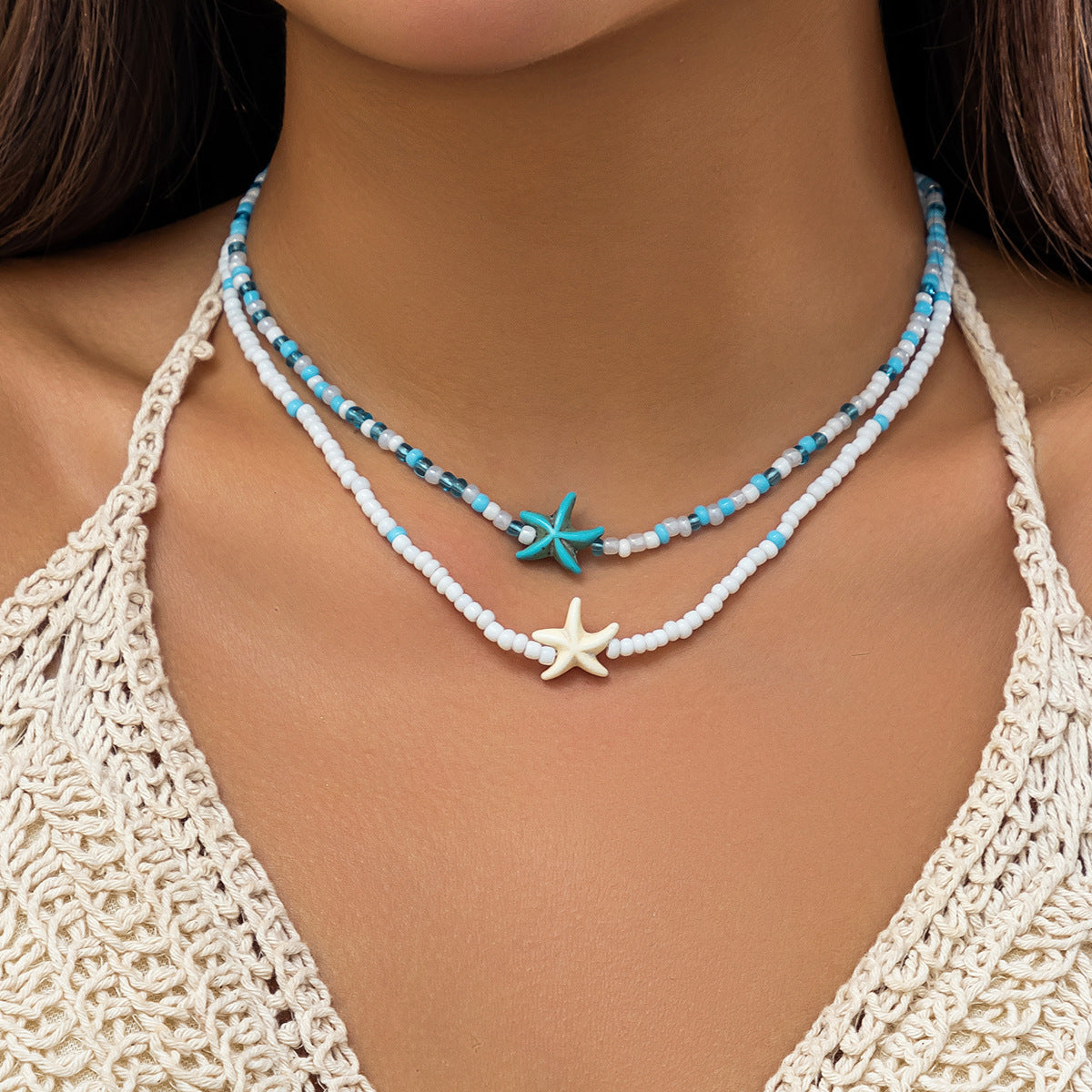 Bead Beach Marine Accessories Wild Starfish Necklaces
