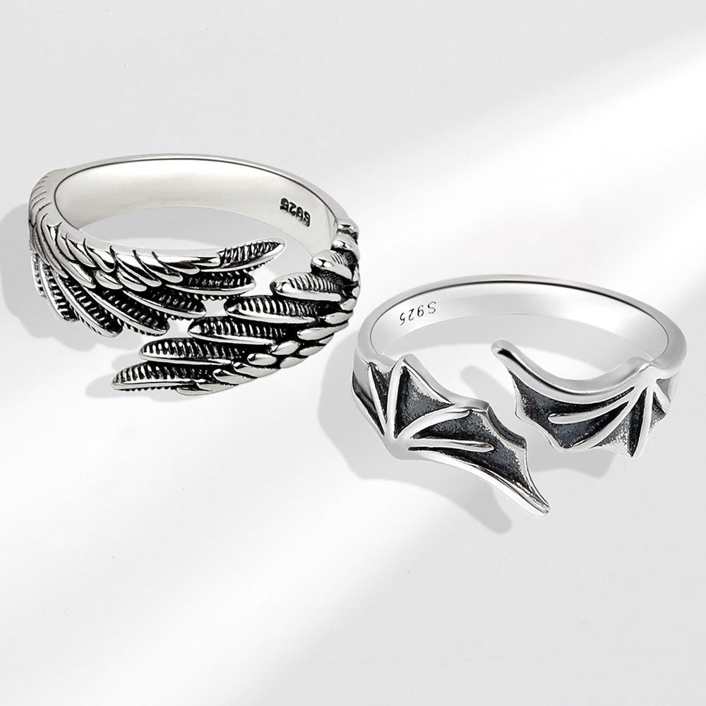 Demons Retro Female Personality Charm Fashion Rings