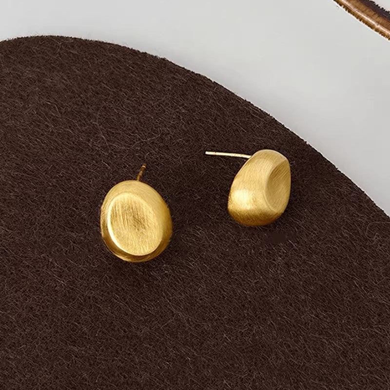 Small Exquisite Beanie Mosquito Coil Beautiful Earrings