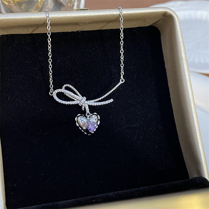 Colliers de clavicule pour femmes, hommes et doux et Cool, étoiles de fleurs, cœur pour conception de niche