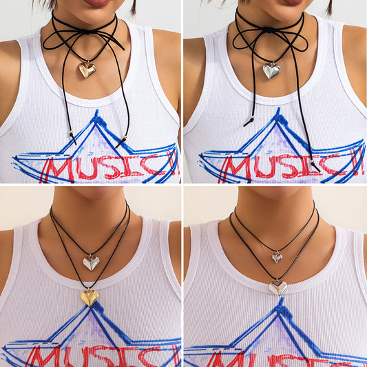Pull Sweet Cool Punk Personality Retro Necklaces