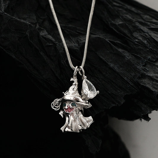 Female Niche Super Sweet Cool Sterling Sier Zircon Necklaces