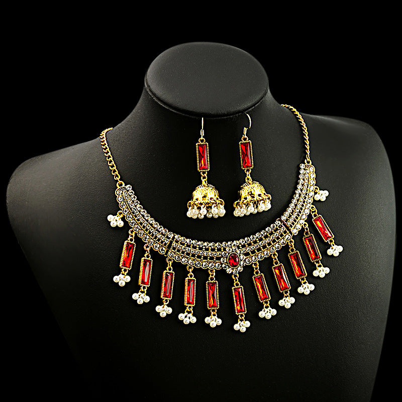 Chaîne de clavicule de style bohème, colliers exagérés et personnalisés