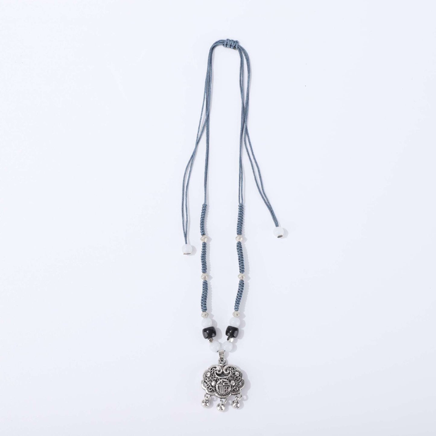 Safety Lock Beaded Pull Minority Light Luxury Necklaces