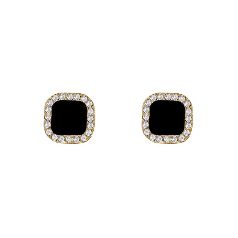 Women's Simple Square High-grade Elegant Fashionable Niche Earrings