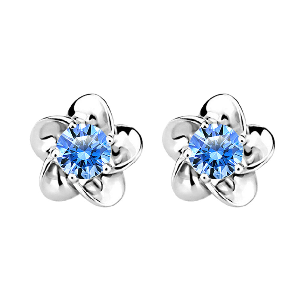 Blue Plum Elegant High-grade Light Luxury Trendy Rings