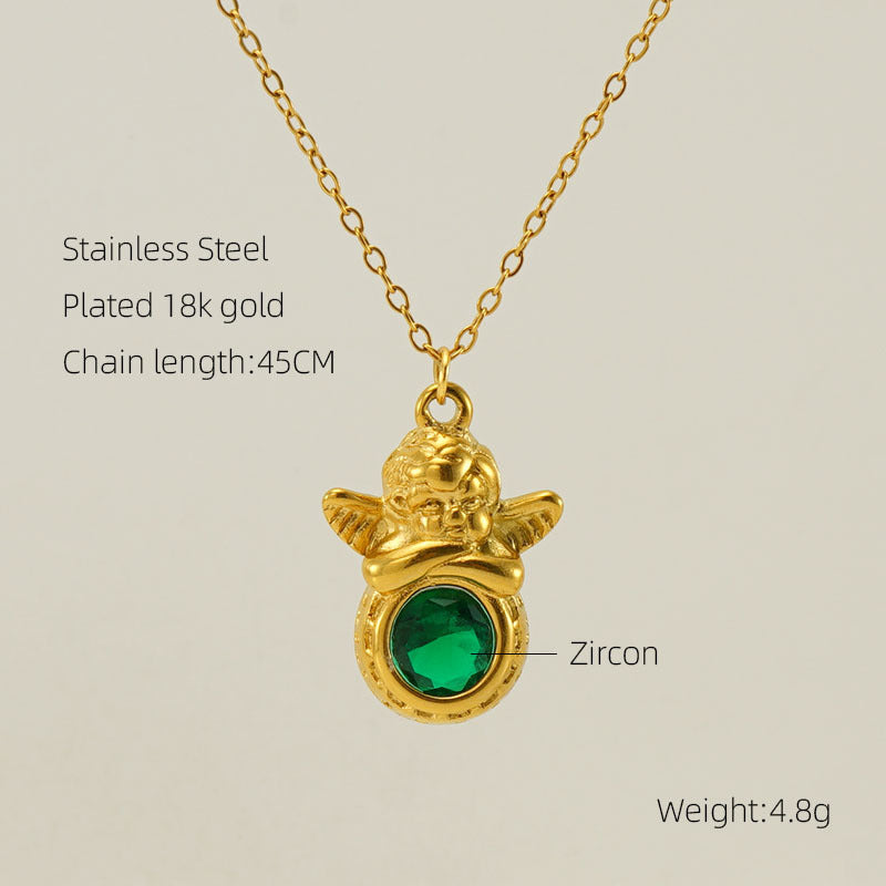 Women's Design Titanium Steel Stainless Fashion High-grade Necklaces